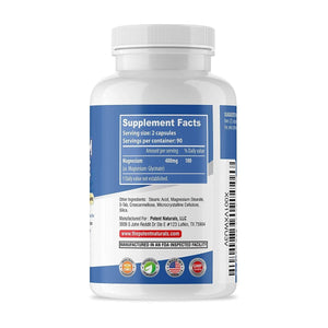 MAGNESIUM GLYCINATE Tablets - 400MG