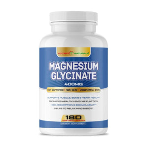 MAGNESIUM Glycinate 400mg - Potent Naturals